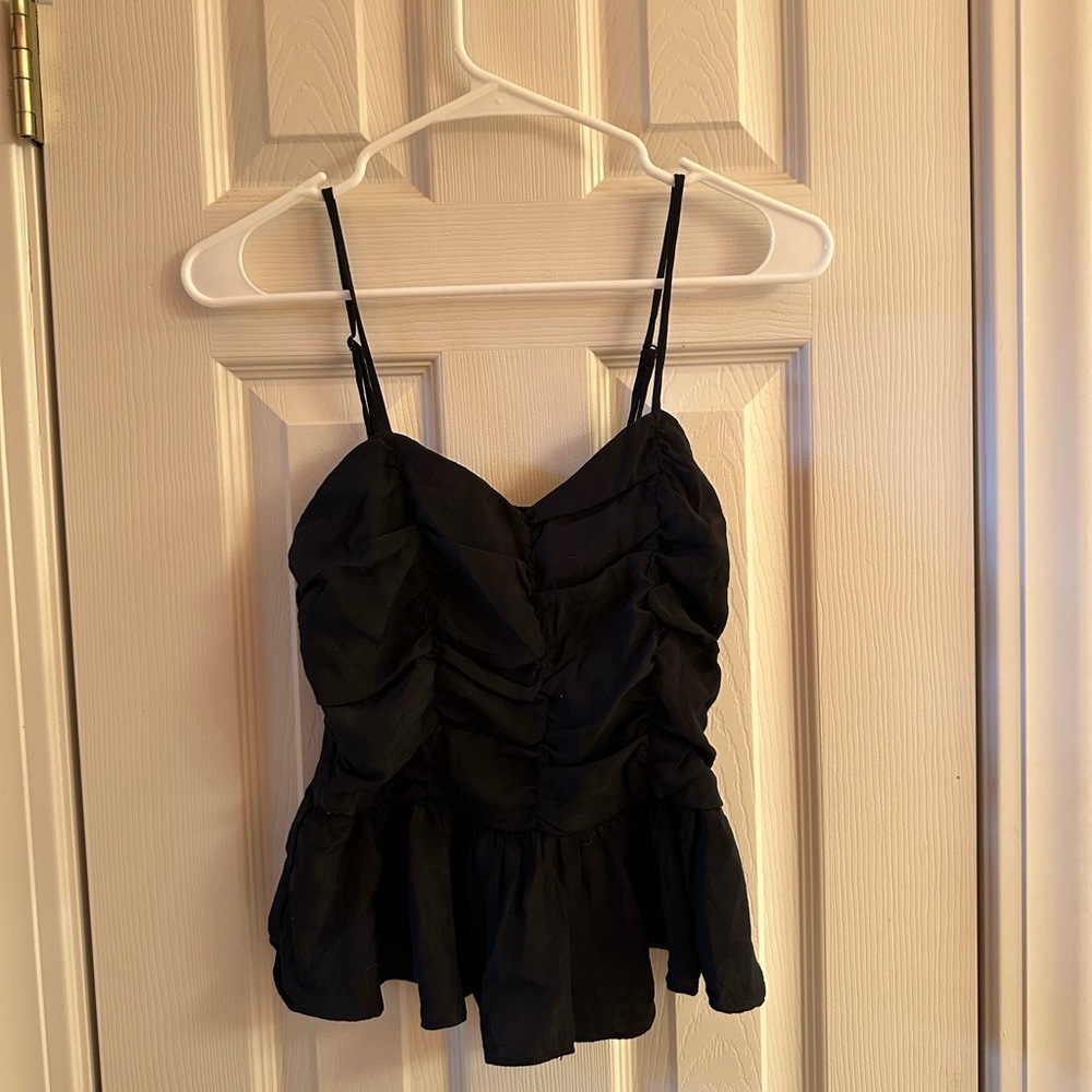 Black Sleeveless Top